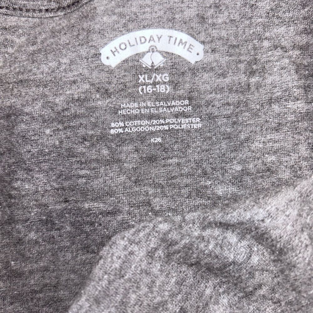 Girls long sleeve Christmas shirt size xl - Picture 2 of 3